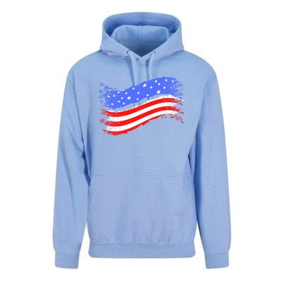 Happy Memorial Day Ribbon Patriotic Flag Gift Unisex Surf Hoodie