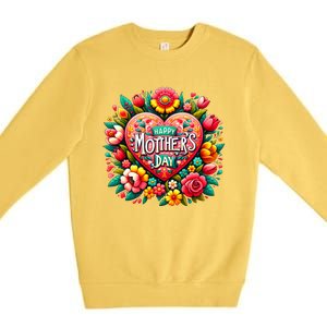 Happy MotherS Day Gift Premium Crewneck Sweatshirt