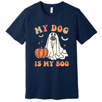 Halloween My Dog Is My Boo Spooky Season Ghost Premium T-Shirt