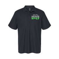 Hes My Drunker Funny Shamrock Softstyle Adult Sport Polo