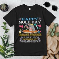 Happy Mole Day Celebrate AvogadroS Mole 6.02 X 10 October Premium T-Shirt