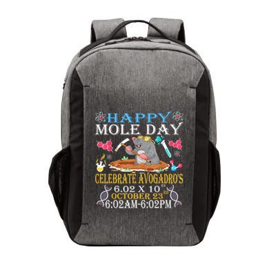 Happy Mole Day Celebrate AvogadroS Mole 6.02 X 10 October Vector Backpack