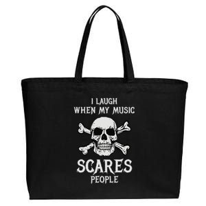 Heavy Metal Death Metal Rock Music Band Cotton Canvas Jumbo Tote