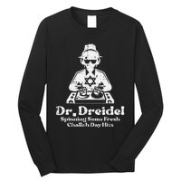 Hanukkah Mr Dreidel Dj Funny Chanukkah Jewish Long Sleeve Shirt