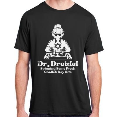 Hanukkah Mr Dreidel Dj Funny Chanukkah Jewish Adult ChromaSoft Performance T-Shirt