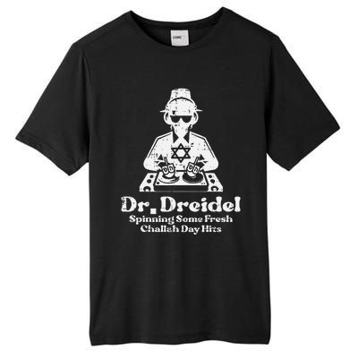 Hanukkah Mr Dreidel Dj Funny Chanukkah Jewish Tall Fusion ChromaSoft Performance T-Shirt