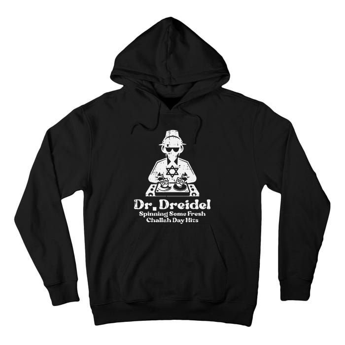 Hanukkah Mr Dreidel Dj Funny Chanukkah Jewish Tall Hoodie