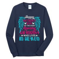 Happy MotherS Day To The Most Amazing Grandma In Heaven Tall Long Sleeve T-Shirt