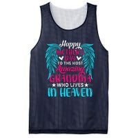 Happy MotherS Day To The Most Amazing Grandma In Heaven Mesh Reversible Basketball Jersey Tank