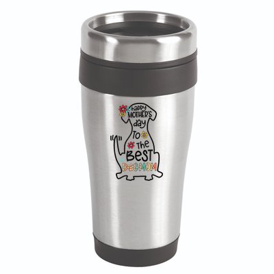 Happy Mother's Day To The Best Dog Mom Dog Mother Gifts 16oz Travel Tumbler
