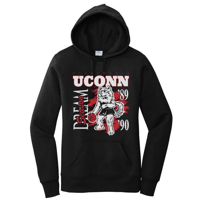 Husky Mania Dream Season Basketball Team Lover Women's Pullover Hoodie