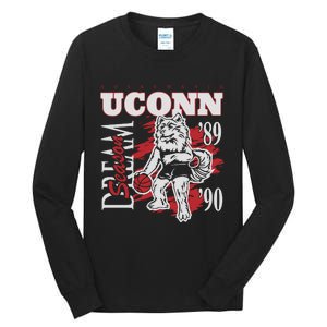 Husky Mania Dream Season Basketball Team Lover Tall Long Sleeve T-Shirt