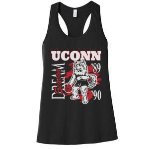 Husky Mania Dream Season Basketball Team Lover Women's Racerback Tank