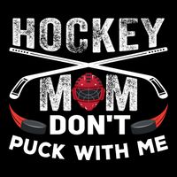 Hockey Mom DonT Puck With Me Moms Sports Gift Impact Tech Backpack