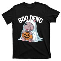 Halloween Moo Deng Baby Hippo Boo Deng T-Shirt