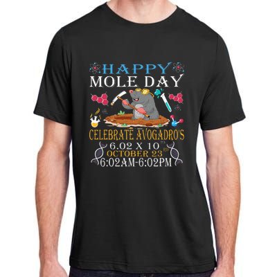 Happy Mole Day Celebrate Avogadro Adult ChromaSoft Performance T-Shirt