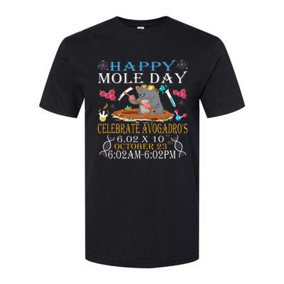 Happy Mole Day Celebrate Avogadro Softstyle CVC T-Shirt