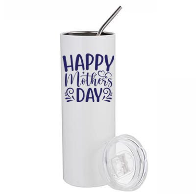 Happy Mothers Day T Cute File Stainless Steel Tumbler