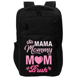 Happy Mother's Day Cute Leopard Graphic Mama Mommy Mom Bruh Impact Tech Backpack