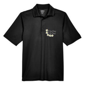 Hawaii May Day Is Lei Day Men's Origin Performance Pique Polo