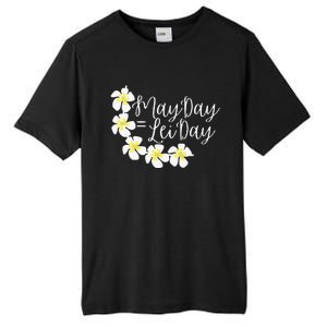 Hawaii May Day Is Lei Day Tall Fusion ChromaSoft Performance T-Shirt