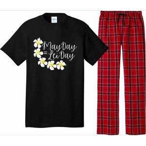 Hawaii May Day Is Lei Day Pajama Set