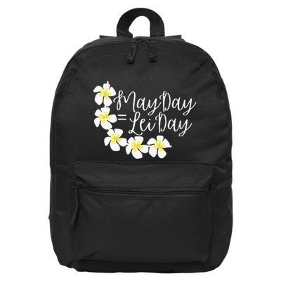 Hawaii May Day Is Lei Day 16 in Basic Backpack