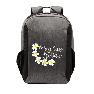 Hawaii May Day Is Lei Day Vector Backpack
