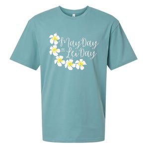 Hawaii May Day Is Lei Day Sueded Cloud Jersey T-Shirt