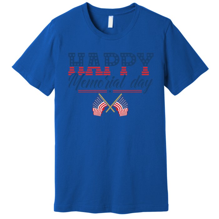 Happy Memorial Day Gift Premium T-Shirt