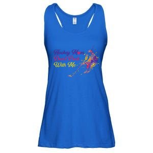 Hockey Mom Dont Puck With Me Gift Ladies Essential Flowy Tank