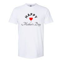 Happy MotherS Day Softstyle CVC T-Shirt