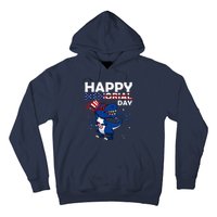 Happy Memorial Day 4th Of July Dinosaur Hoodie