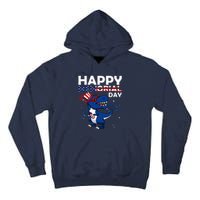 Happy Memorial Day 4th Of July Dinosaur Tall Hoodie