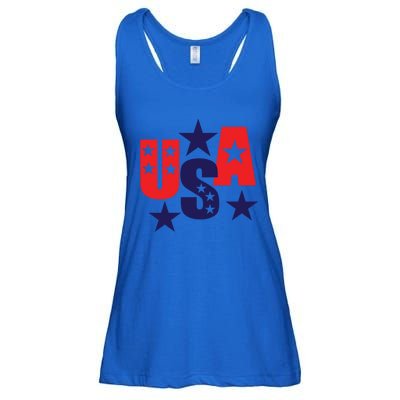 Happy Memorial Day Freedom 4th Of July Cool Gift Ladies Essential Flowy Tank