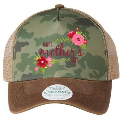 Happy Mother's Day Flower Legacy Tie Dye Trucker Hat