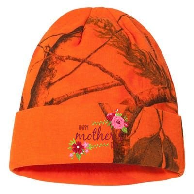 Happy Mother's Day Flower Kati Licensed 12" Camo Beanie