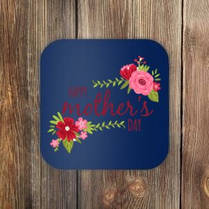 Happy Mother's Day Flower Coaster