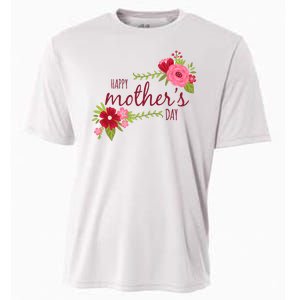 Happy Mother's Day Flower Cooling Performance Crew T-Shirt