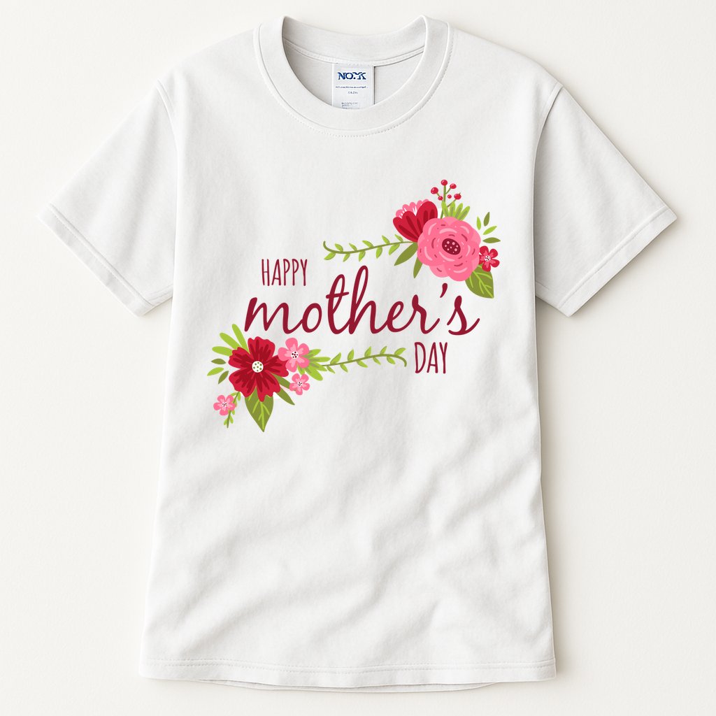 Happy Mother's Day Flower Tall T-Shirt