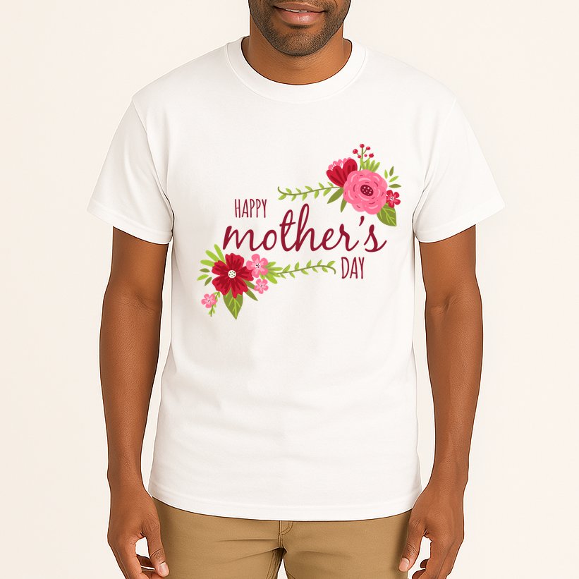 Happy Mother's Day Flower Tall T-Shirt