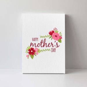 Happy Mother's Day Flower Canvas