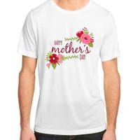 Happy Mother's Day Flower Adult ChromaSoft Performance T-Shirt