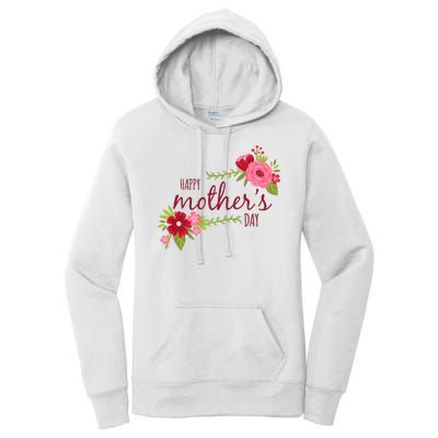 Happy Mother's Day Flower Women's Pullover Hoodie