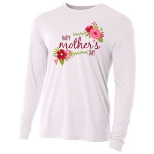 Happy Mother's Day Flower Cooling Performance Long Sleeve Crew