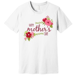 Happy Mother's Day Flower Premium T-Shirt