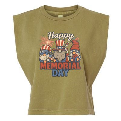 Happy Memorial Day Garment-Dyed Women's Muscle Tee