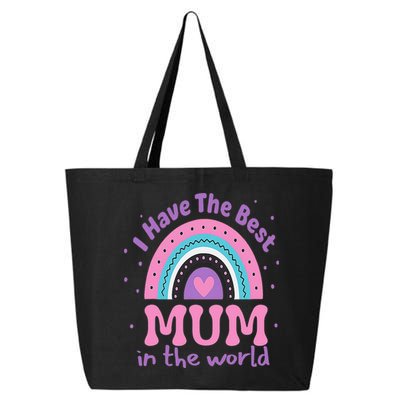Happy Mothers Day For And Baby Funny Mom Mum 25L Jumbo Tote
