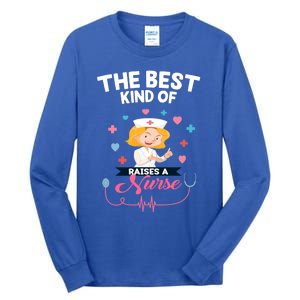 Happy Mothers Day To My Favourite Nurse Cute Funny Nurse Mom Gift Tall Long Sleeve T-Shirt