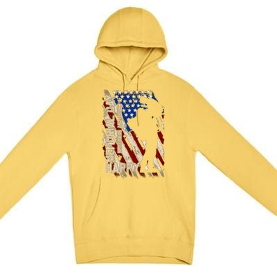 Happy Memorial Day Remember And Honer Funny Gift Cute Gift Premium Pullover Hoodie